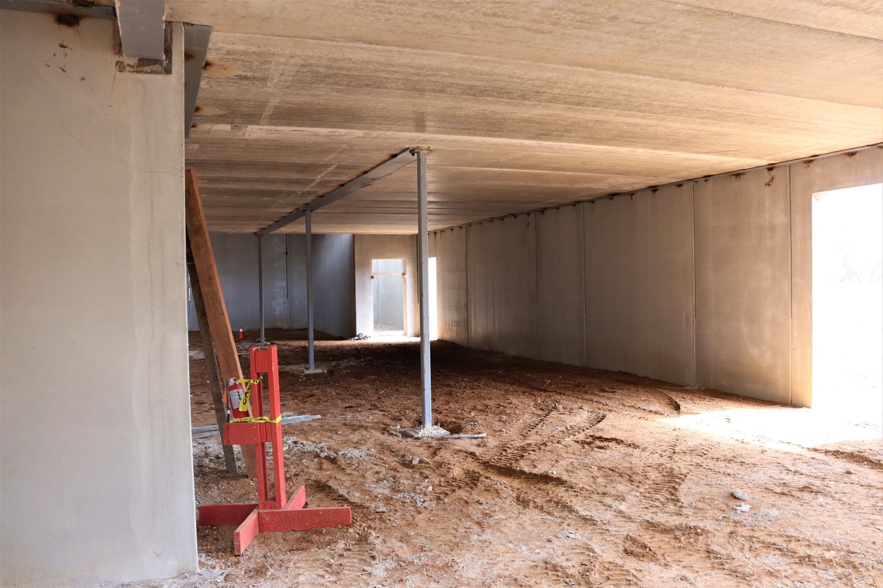 Chippewa Area History Center construction progress
